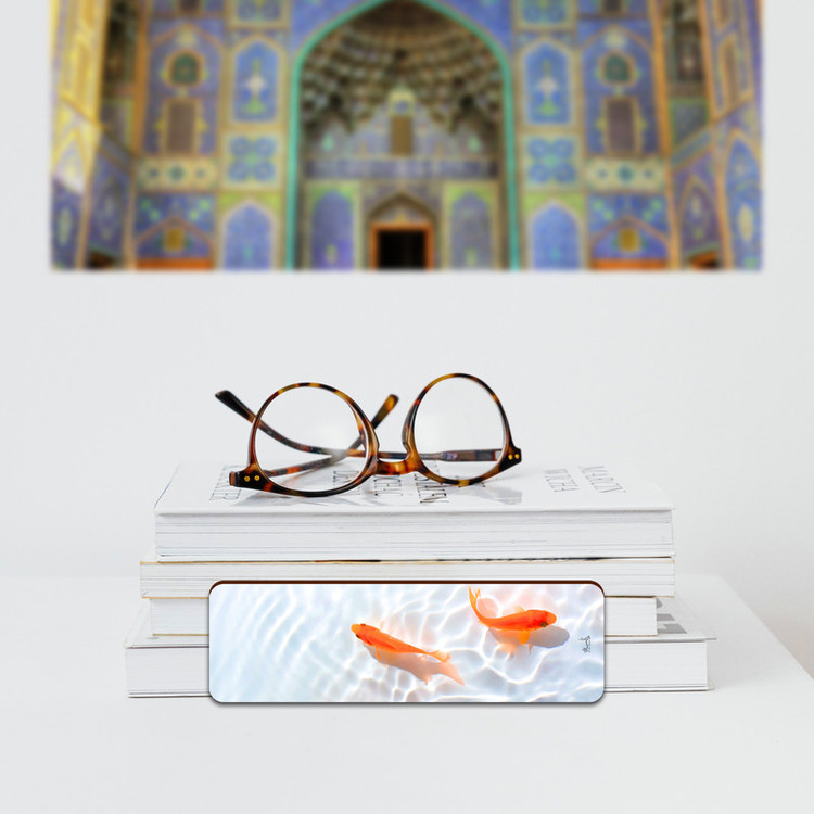 نشانگر کتاب لوکسینو مدل دو ماهی کد Bookland_374