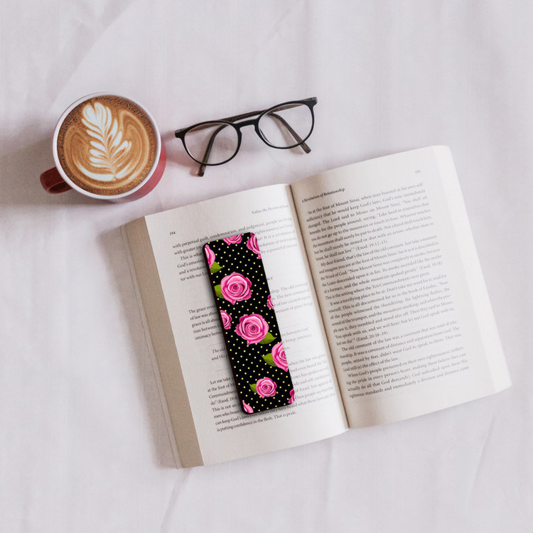 نشانگر کتاب لوکسینو مدل Bookland_Flower کد Shahrad_1