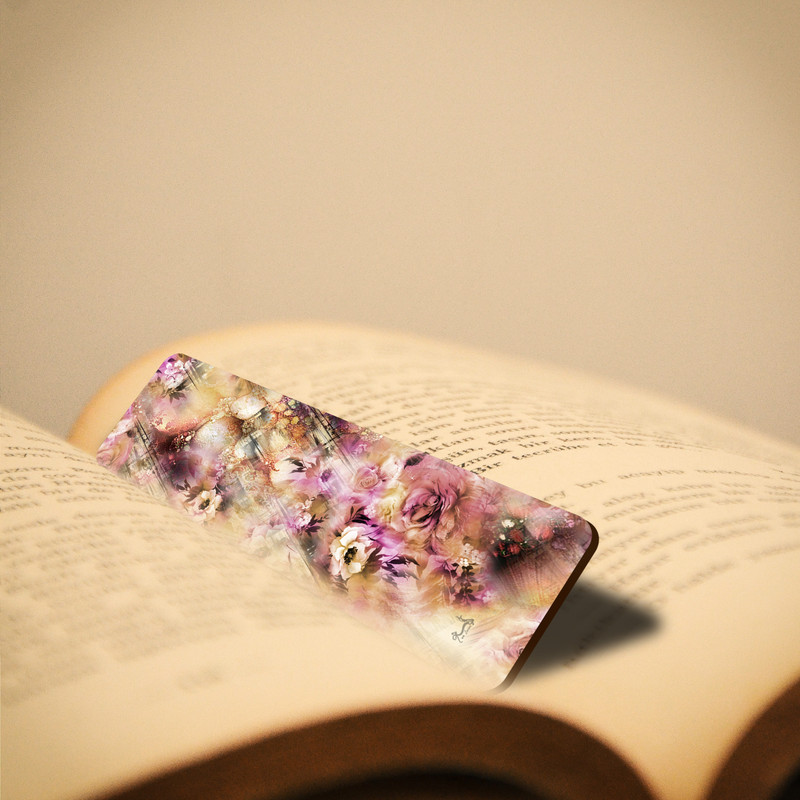 نشانگر کتاب لوکسینو مدل Flower کد Bookland_108