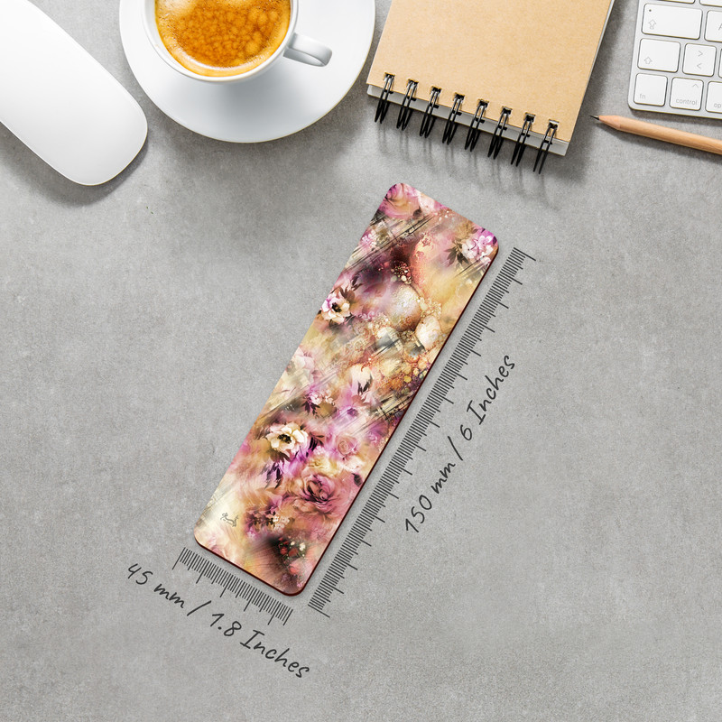 نشانگر کتاب لوکسینو مدل Flower کد Bookland_108