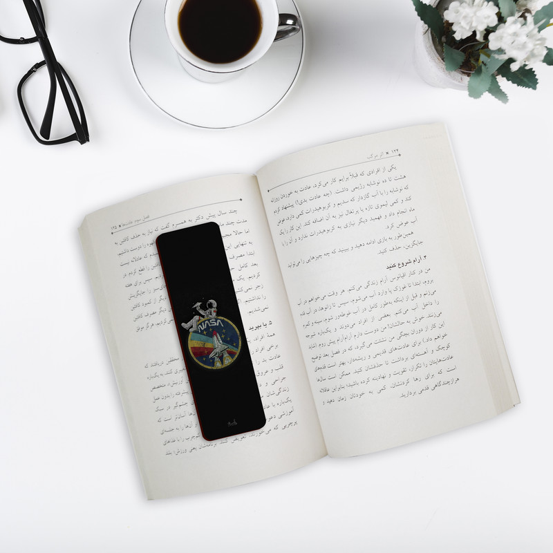 نشانگر کتاب لوکسینو مدل NASA کد Bookland_186