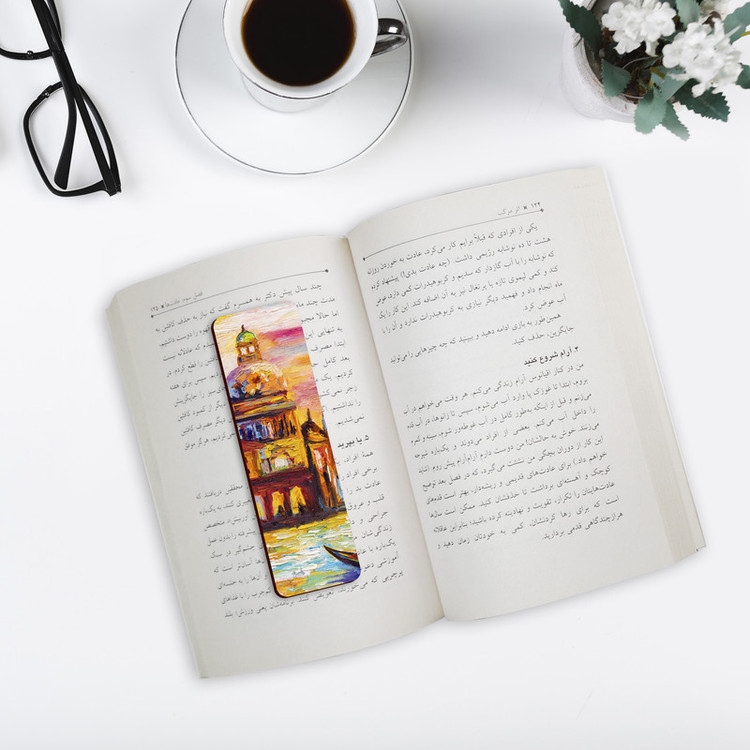 نشانگر کتاب لوکسینو مدل ونیز کد Bookland_107