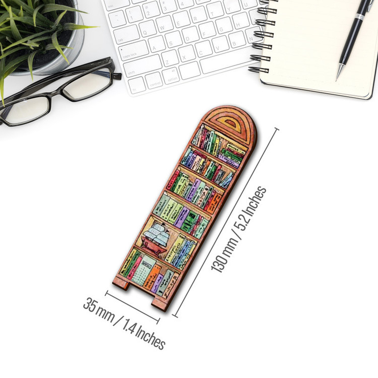 نشانگر کتاب لوکسینو مدل کتابخانه Bookland_2