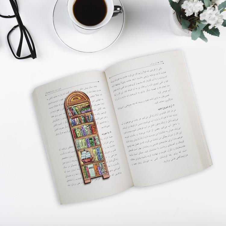 نشانگر کتاب لوکسینو مدل کتابخانه Bookland_2