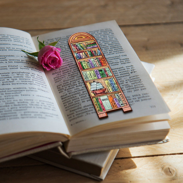 نشانگر کتاب لوکسینو مدل کتابخانه Bookland_2