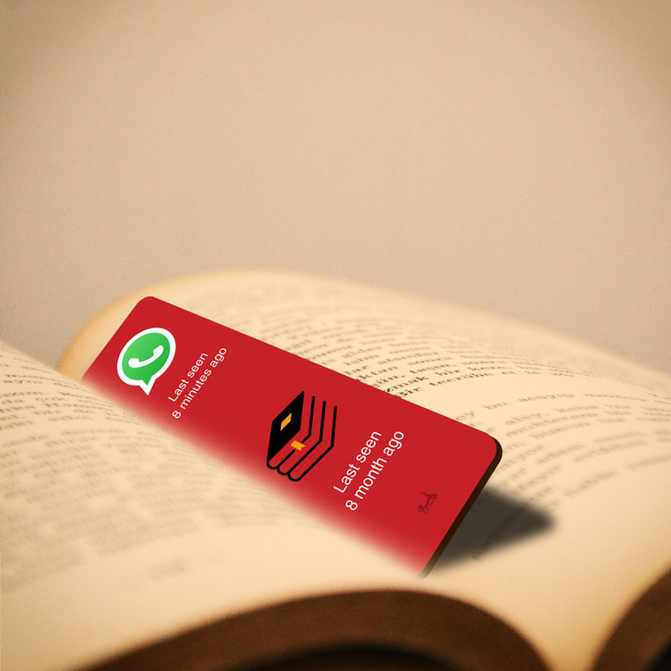 نشانگر کتاب لوکسینو مدل Bookland_222