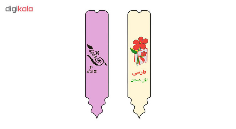 نشانگر کتاب لوکسینو طرح قلم مدل BV_2040 مجموعه 2 عددی