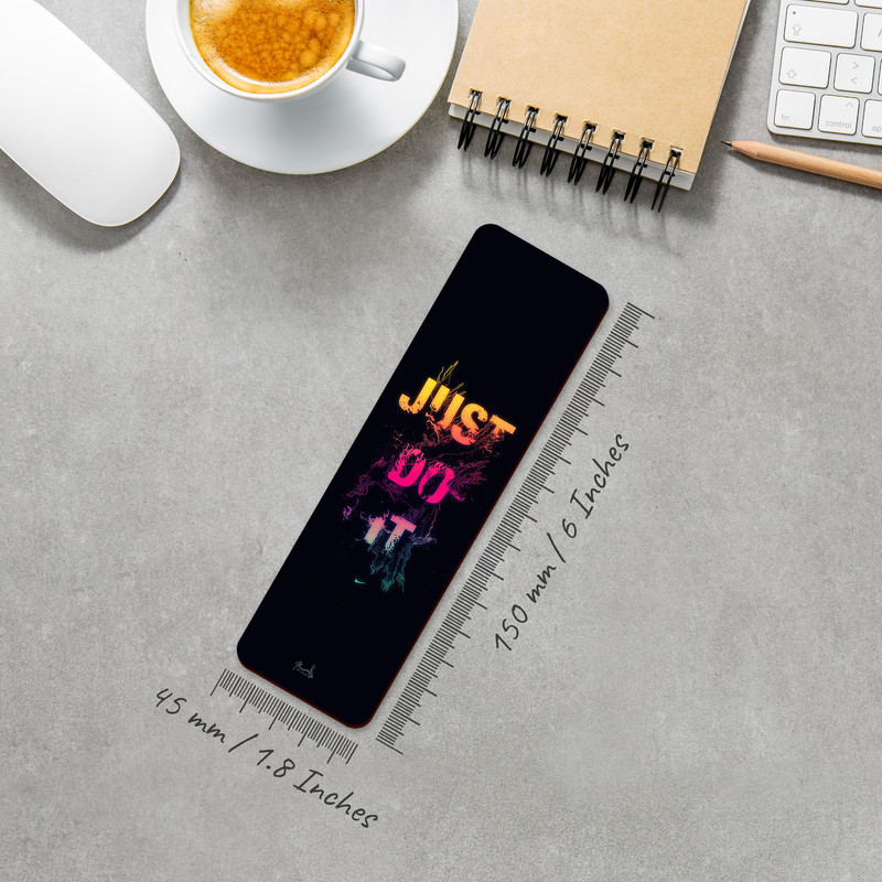 نشانگر کتاب لوکسینو مدل JUST DO IT کد Bookland_225