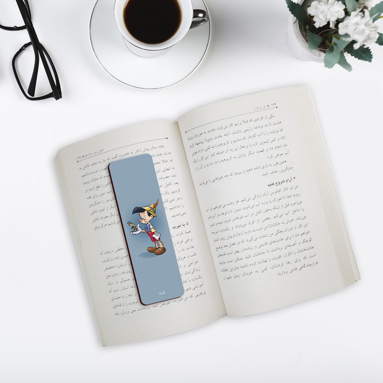 نشانگر کتاب لوکسینو مدل پینوکیو کد Bookland_214