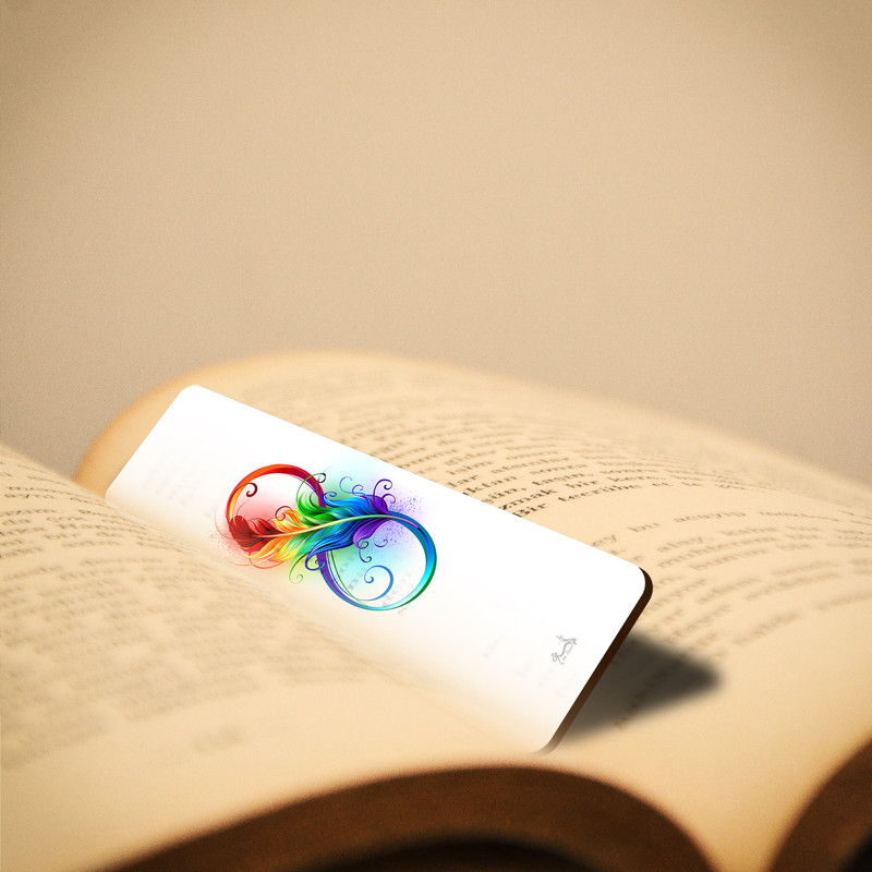 نشانگر کتاب لوکسینو مدل پر بی نهایت کد Bookland_59