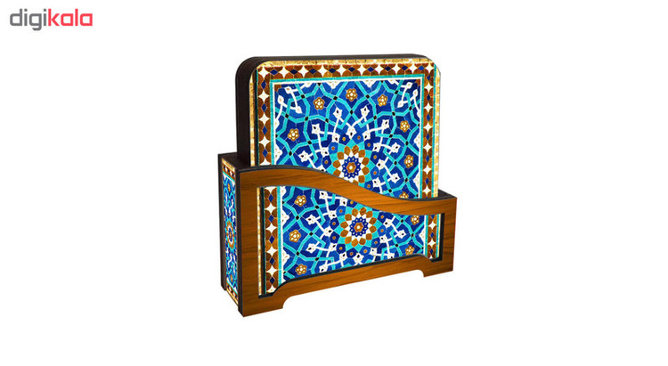 زیر لیوانی لوکسینو مدل ZLQ 2048 بسته 6 عددی
