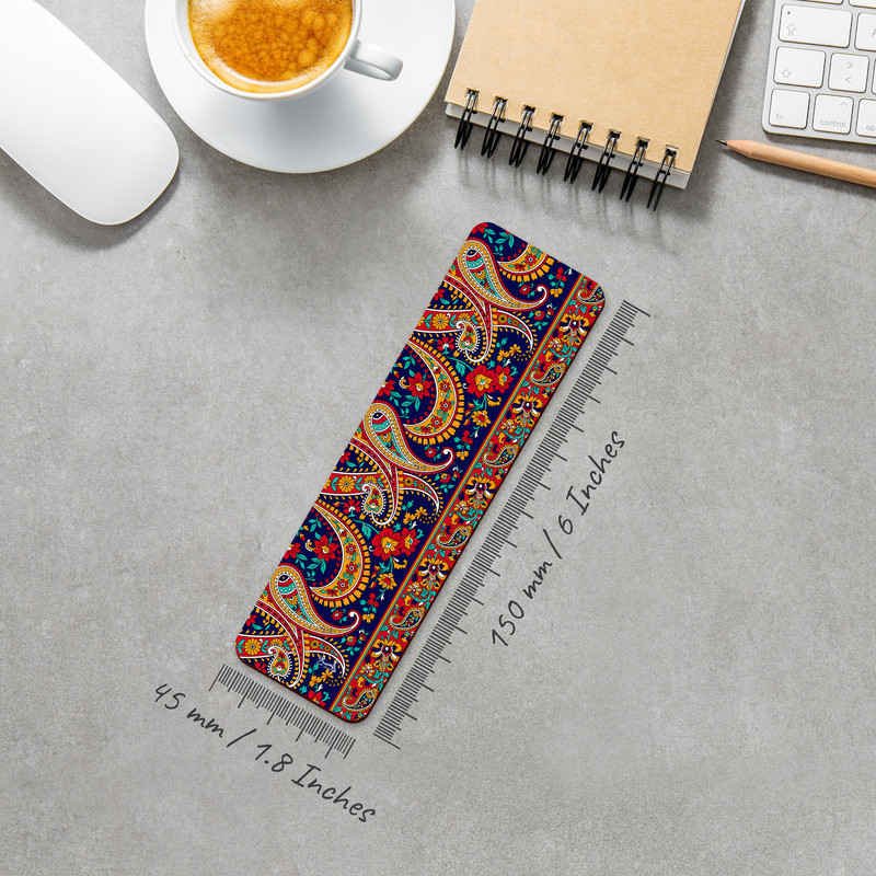 نشانگر کتاب لوکسینو مدل بته جقه کد Bookland_153