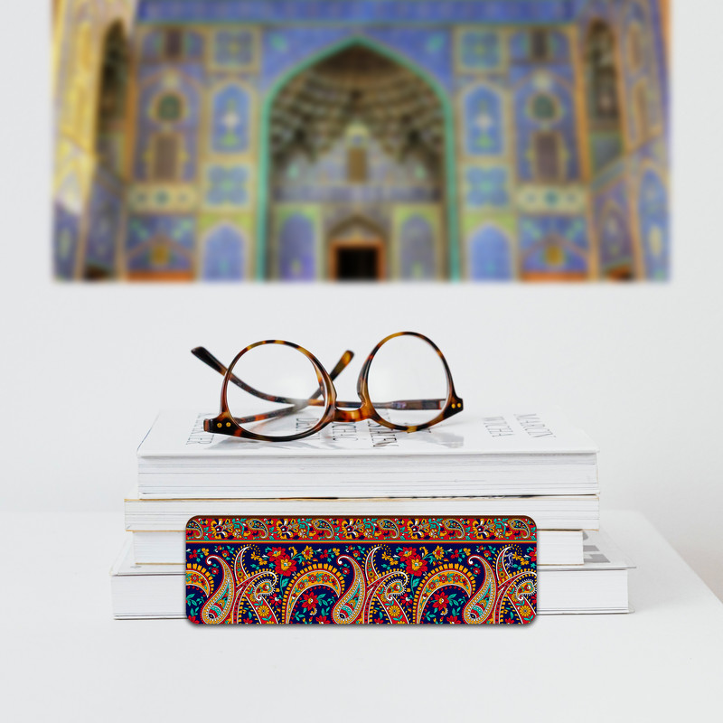 نشانگر کتاب لوکسینو مدل بته جقه کد Bookland_153