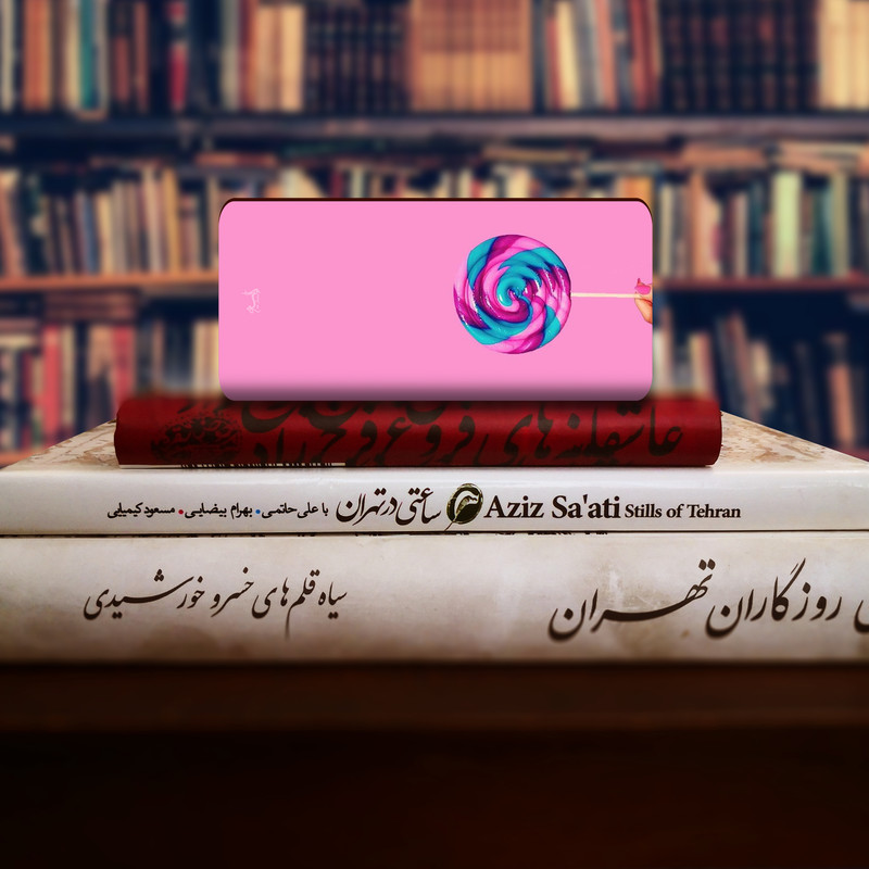 نشانگر کتاب لوکسینو مدل آبنبات چوبی