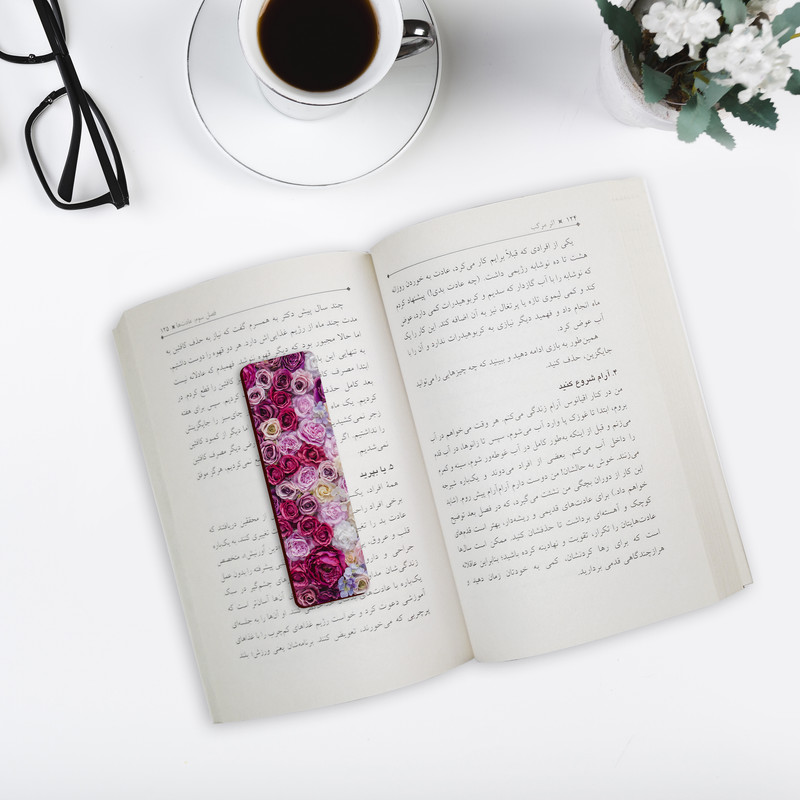 نشانگر کتاب لوکسینو مدل Bookland_Flower کد Love