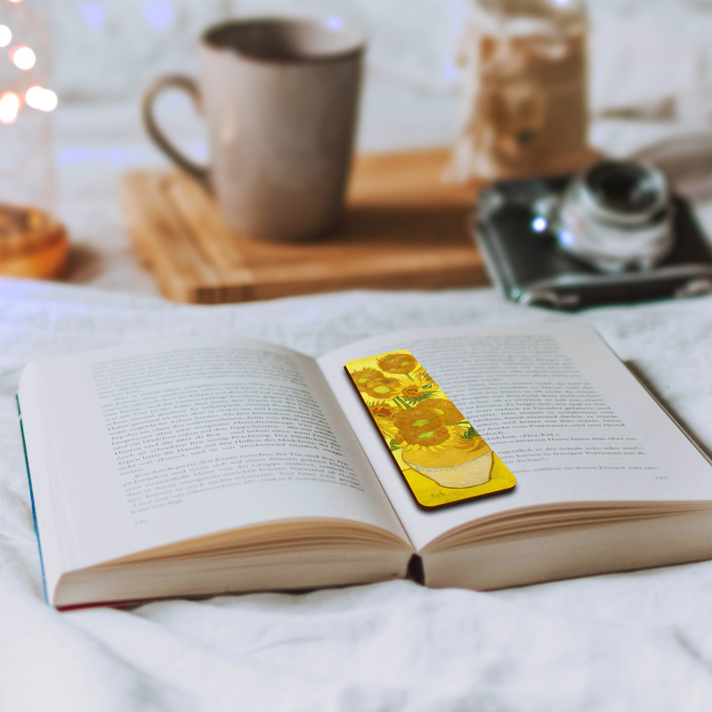 نشانگر کتاب لوکسینو مدل ونگوگ کد Art_Bookland_17