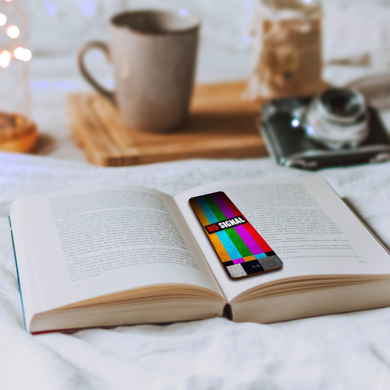 نشانگر کتاب لوکسینو مدل No Signal کد Bookland_136