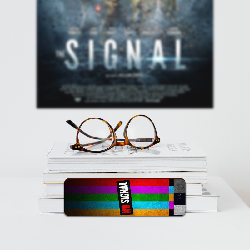 نشانگر کتاب لوکسینو مدل No Signal کد Bookland_136
