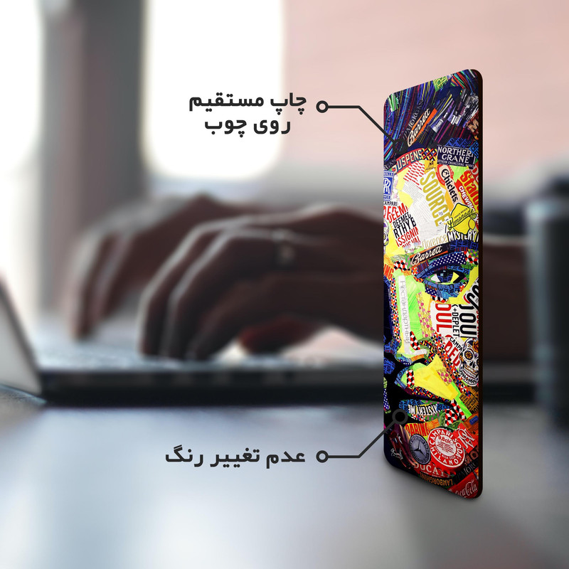 نشانگر کتاب لوکسینو مدل الویس پریسلی کد Bookland_39