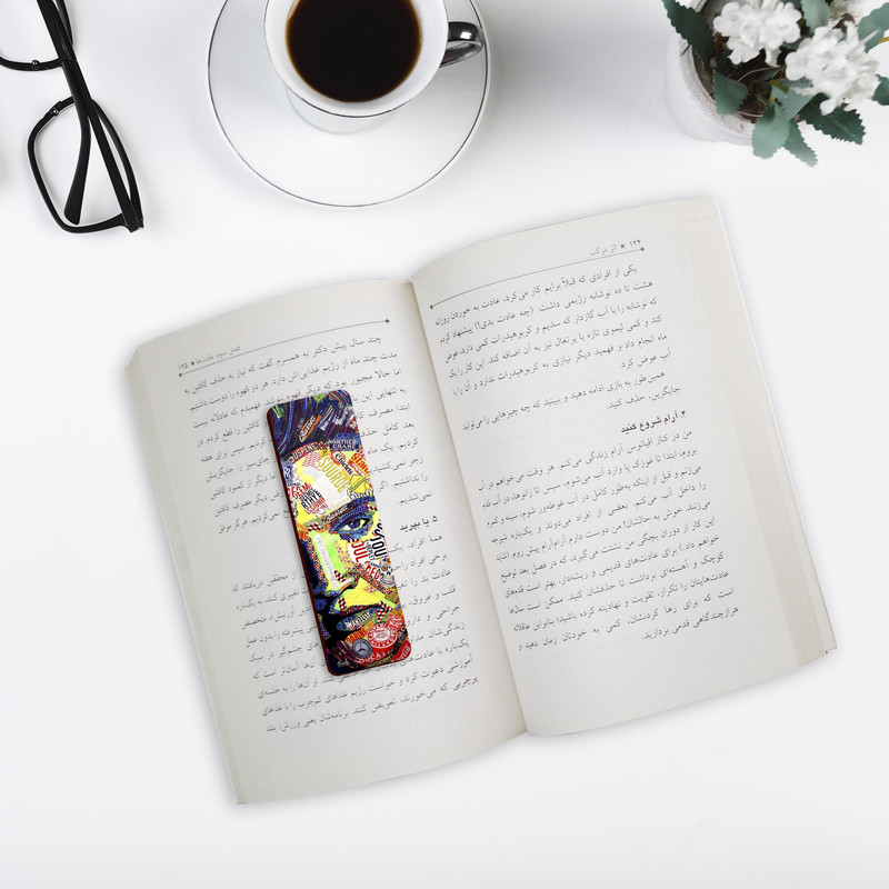 نشانگر کتاب لوکسینو مدل الویس پریسلی کد Bookland_39