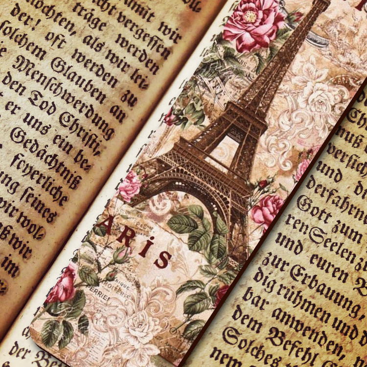 نشانگر کتاب لوکسینو مدل PARIS کد Bookland_260